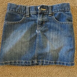 1989 Place jean skirt